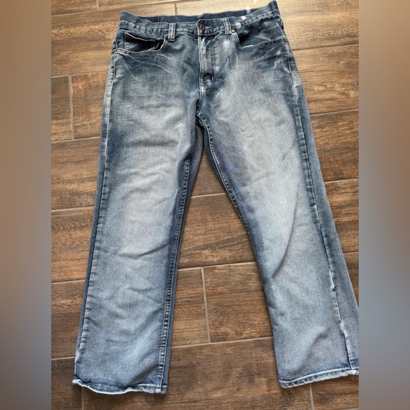 Flypaper Men's Bootcut Jeans - Blue - Picture 1 of 7